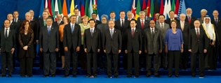 G20 leaders in Mexico