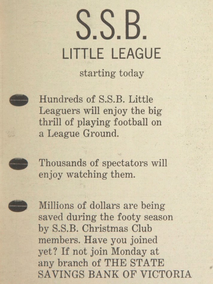 A Little League promo which featured in a 1969 publication.