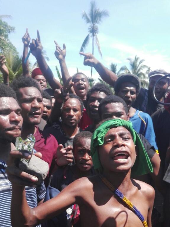 Papua New Guinea police remain on alert after protest in country's