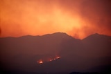 Wildfire rages in the Larnaca mountain region