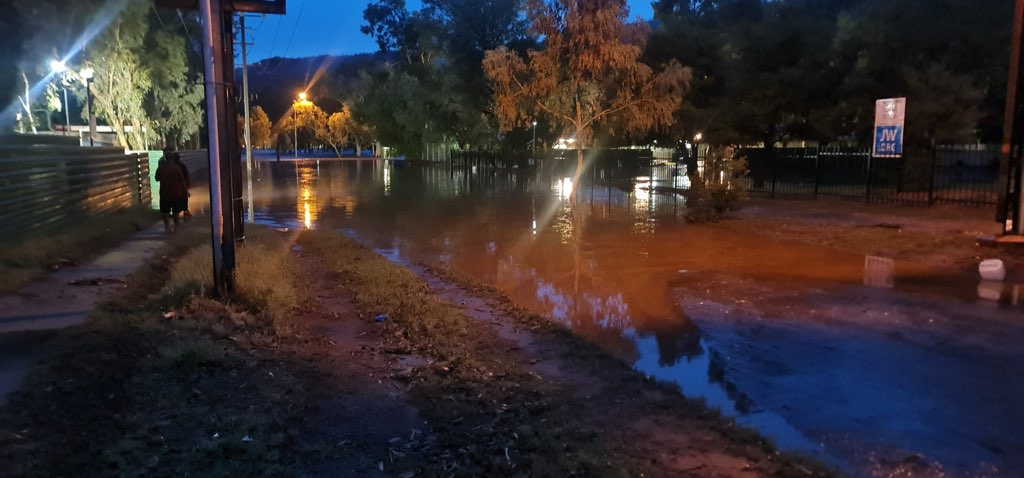 Mud and debris destroys Alice Springs drug and alcohol rehab site