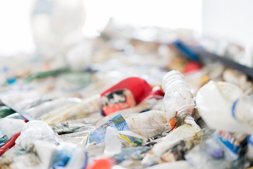 一次性使用的塑料制品正在污染着土地与海洋。