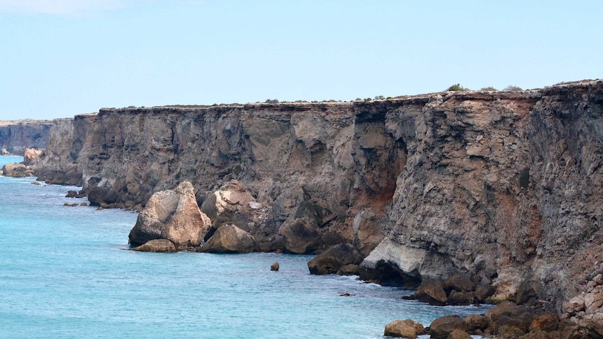 Great Australian Bight coastline near