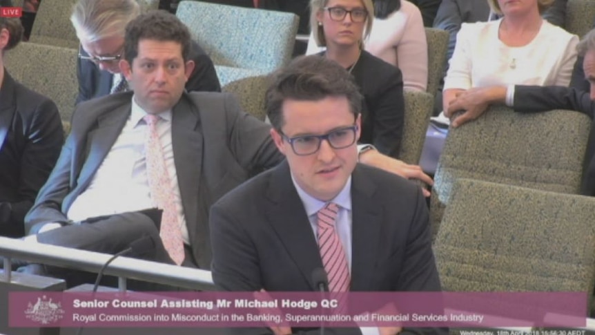 Michael Hodge QC asked Ms Perkovic about a damning memo that was left for two years before being reported to ASIC.