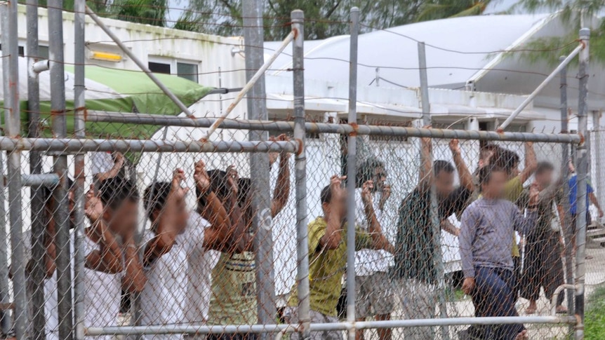 Asylum-seekers on Manus Island