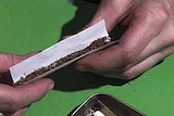 Rolling a joint