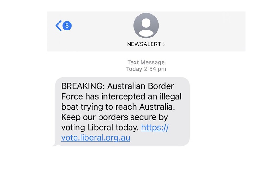 Liberal party text