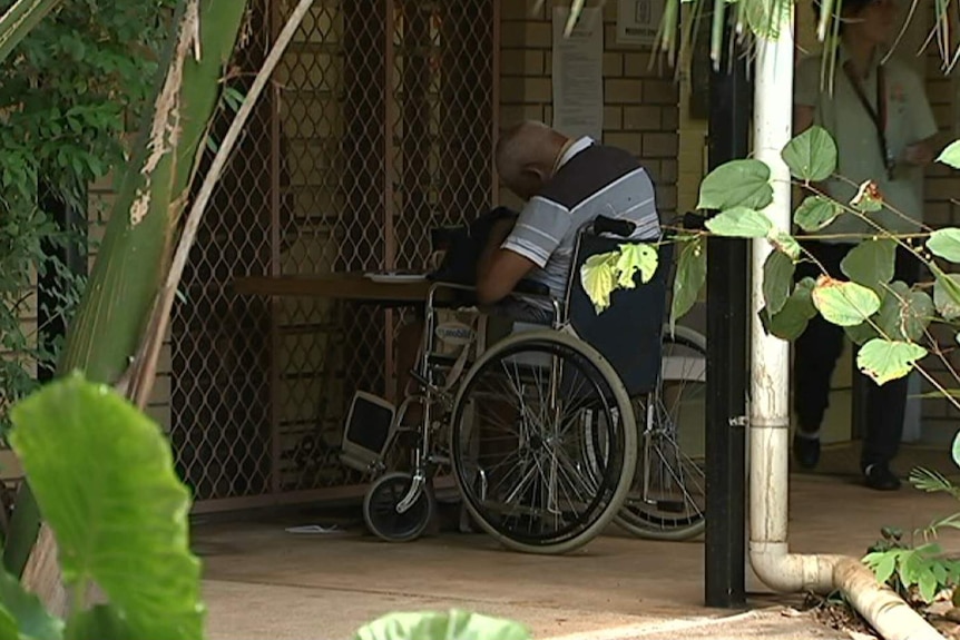 A client at the Juninga Centre, Darwin