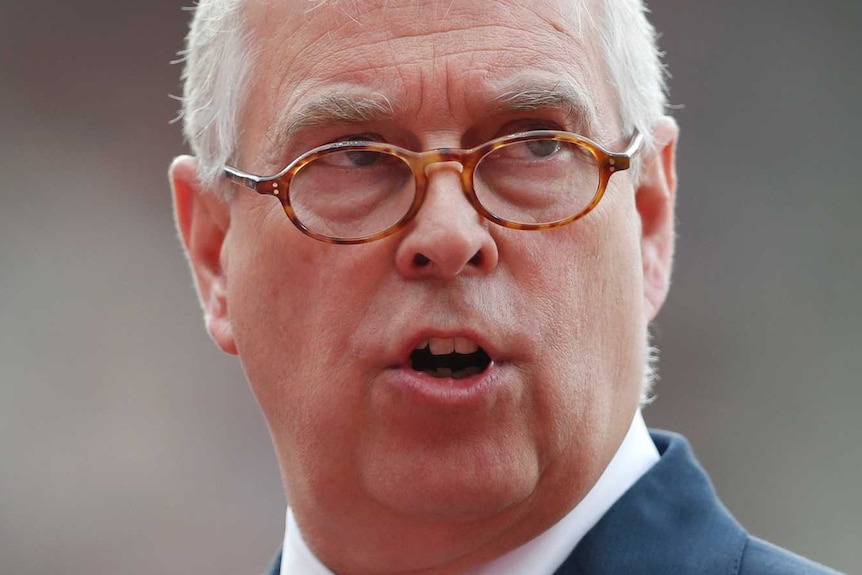 Prince Andrew attends the opening of the World Athletics Championships