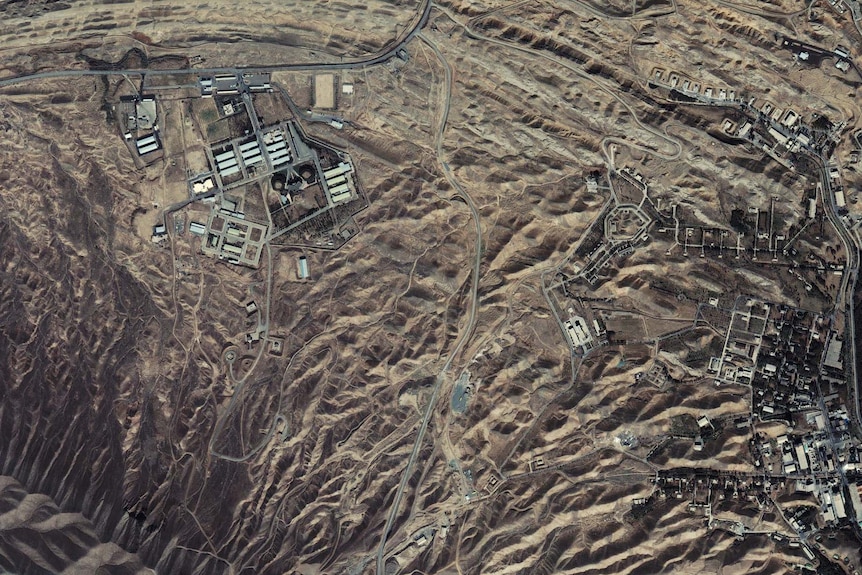 A suspected nuclear site in Parchin, just outside Tehran in Iran
