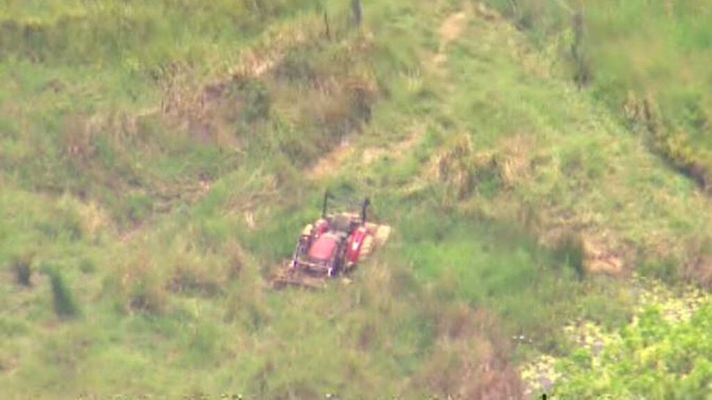 A 95-year-old man is rescued from his property after being stuck in the ...