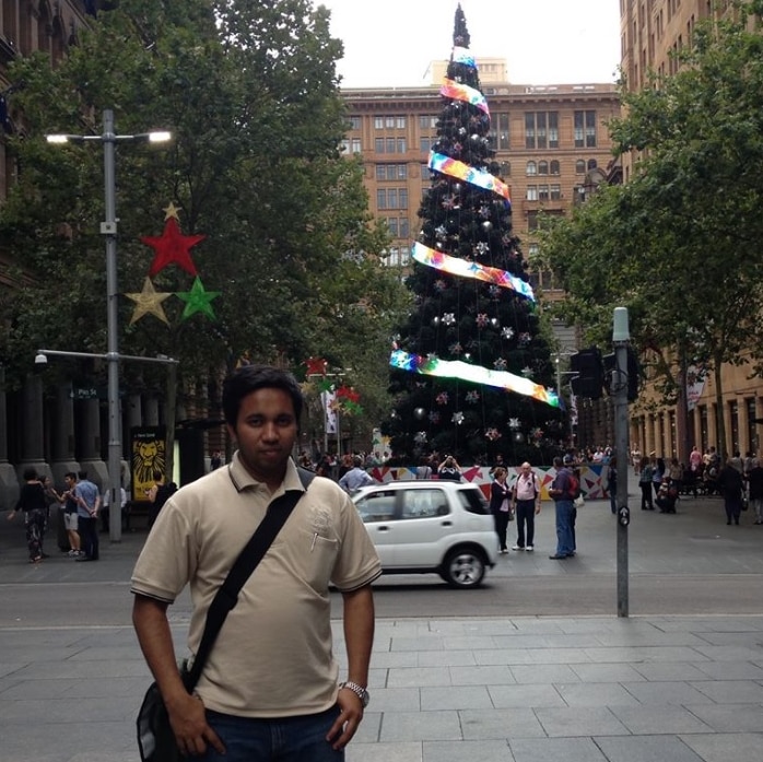 Aneesh Augustine in Sydney