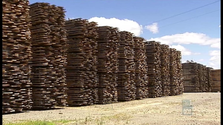 Stronach Timber says supply has dried up.
