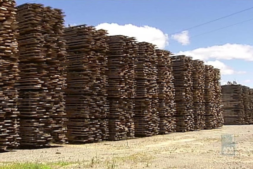Stronach Timber says supply has dried up.