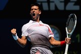 Djokovic takes down Chiudinelli