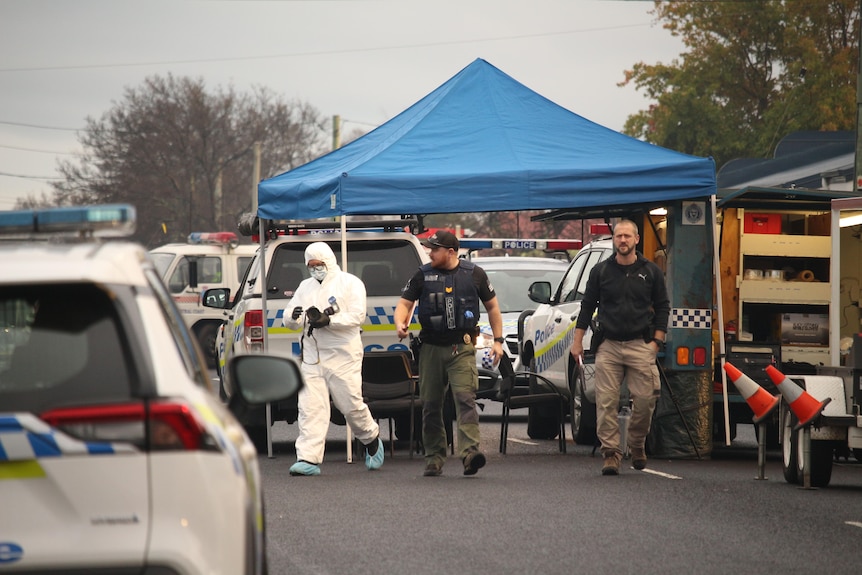 Tasmania Police has established a crime scene on Main Street in Ulverstone.