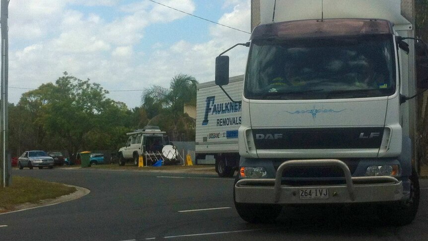 Removal truck racial feud