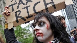 An Occupy Melbourne protestor