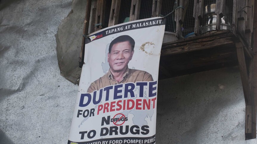 President Duterte poster