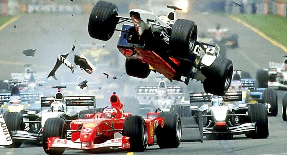 Ralf Schumacher's crash in Melbourne in 2002 is widely regarded is one of the most spectacular in F1 history.