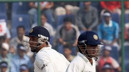 Gambhir and Laxman both notched double tons to put India in control of the Test match.