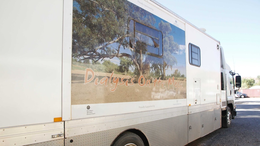 Dialysis on the Move truck in NT