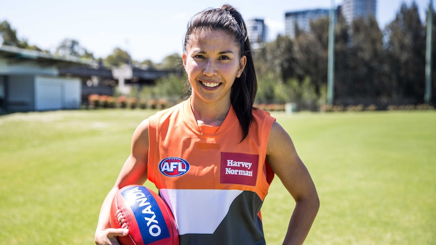 GWS AFL Women's player Mai Nguyen.