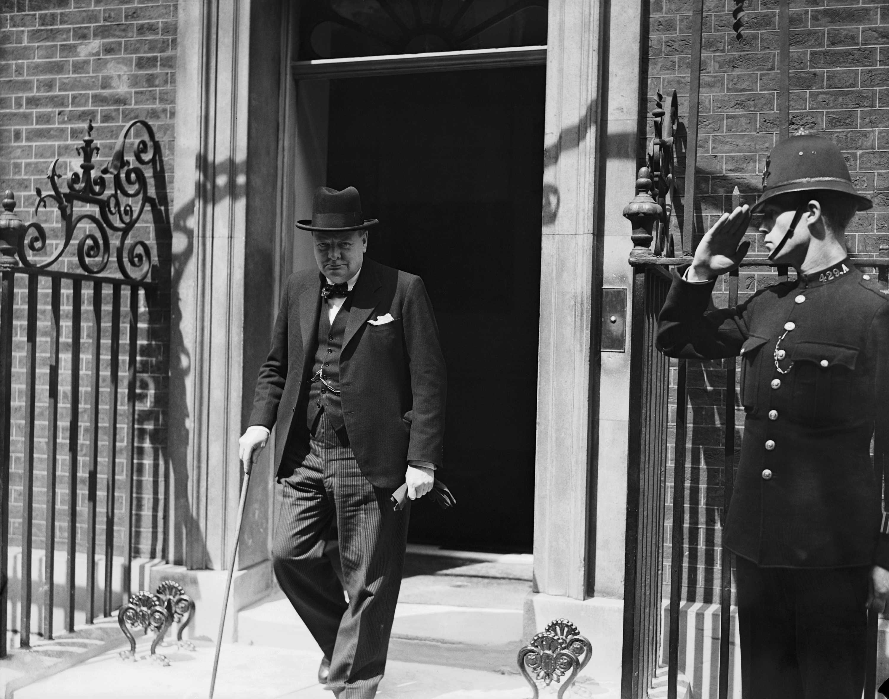 How Winston Churchill defeated Nazism despite his 'black dog' episode artwork