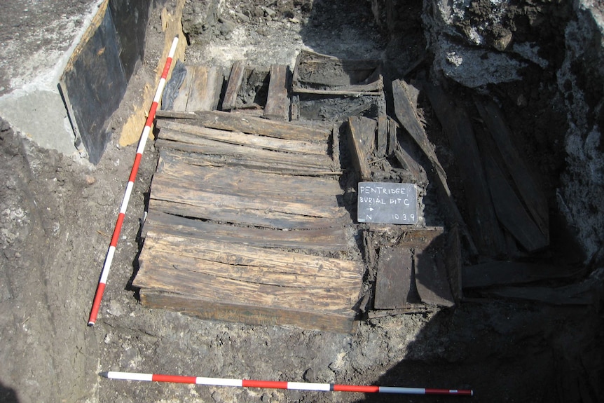 The burial pit at Pentridge Prison