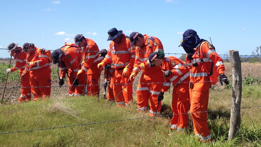 SES crews join search for more human bones at Bowlin Rd in Rockhampton