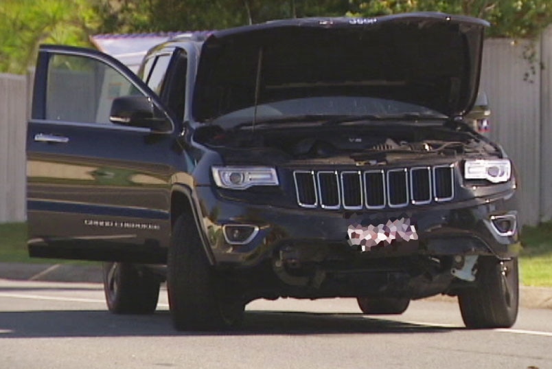 Car allegedly used to run woman off road on Gold Coast