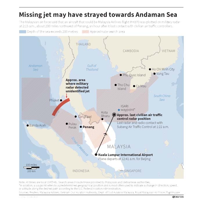 Malaysia Airlines MH370: China Satellite Finds 'floating Objects' In ...