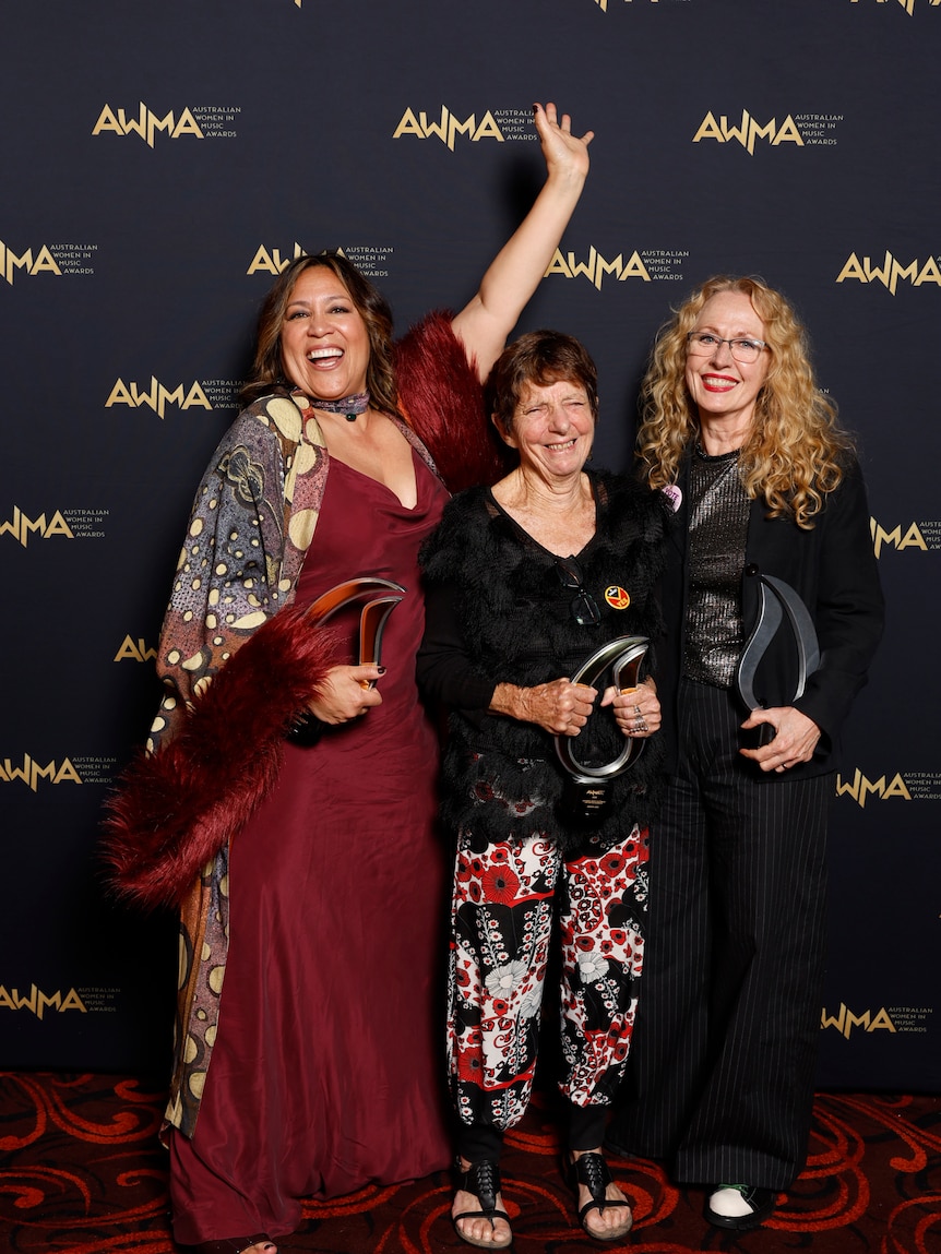 "The last of the Mohicans", AWMA winners Kate Ceberano, Jeannie Lewis and Clare Moore