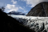 The plane crashed near the glacier on the west coast of New Zealand's South Island