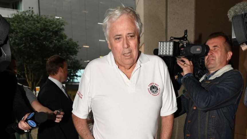 Clive Palmer says he can't remember things 'because of the morphine' before court appearance