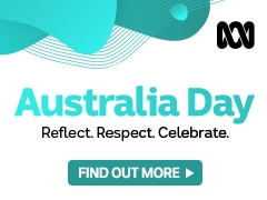 The words Australia Day; Reflect. Respect. Celebrate. on a white background.