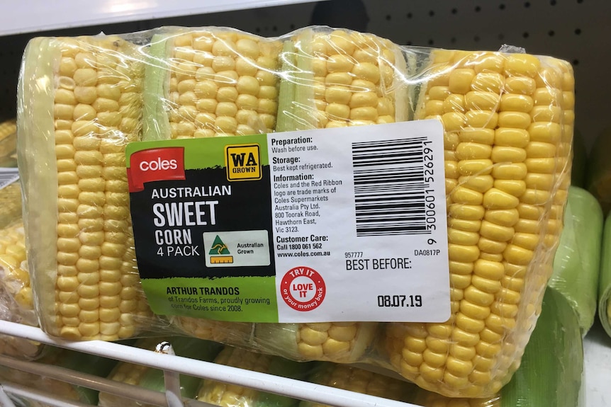 Reducing plastic from pre-packed corn