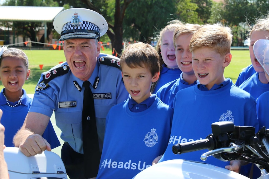 WA Police Commissioner Karl O'Callaghan