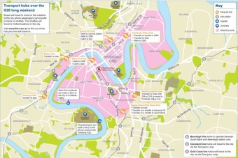 g20 transport map