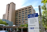 Sign in front of Canberra Hospital
