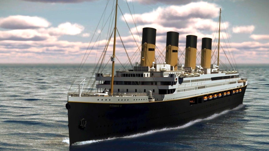 Artist's rendering of Titanic II.
