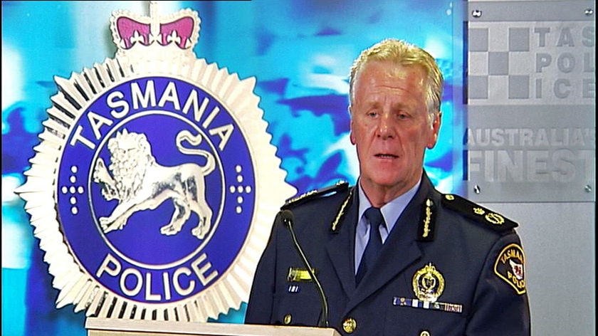 Former Tasmanian Police Commissioner Richard McCreadie