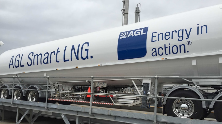 AGL's gas storage plant, Newcastle