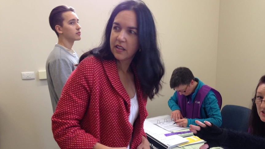 Lisa Singh voting