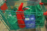 shopping trolley and bags
