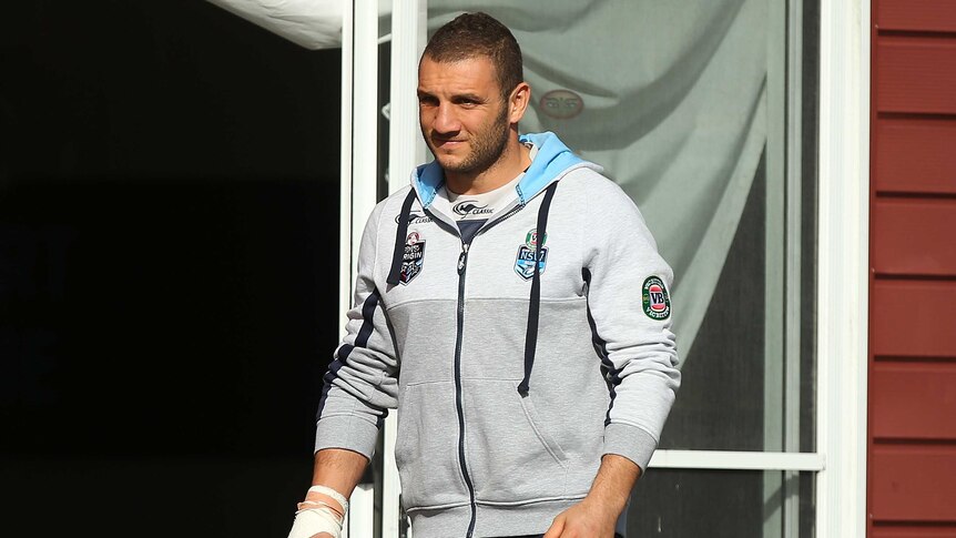 Robbie Farah in New South Wales training camp