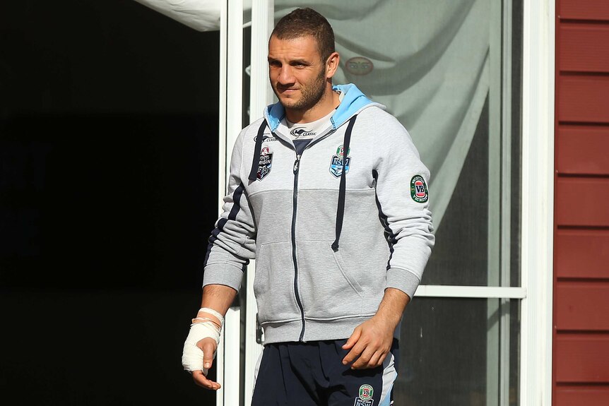 Robbie Farah in New South Wales training camp
