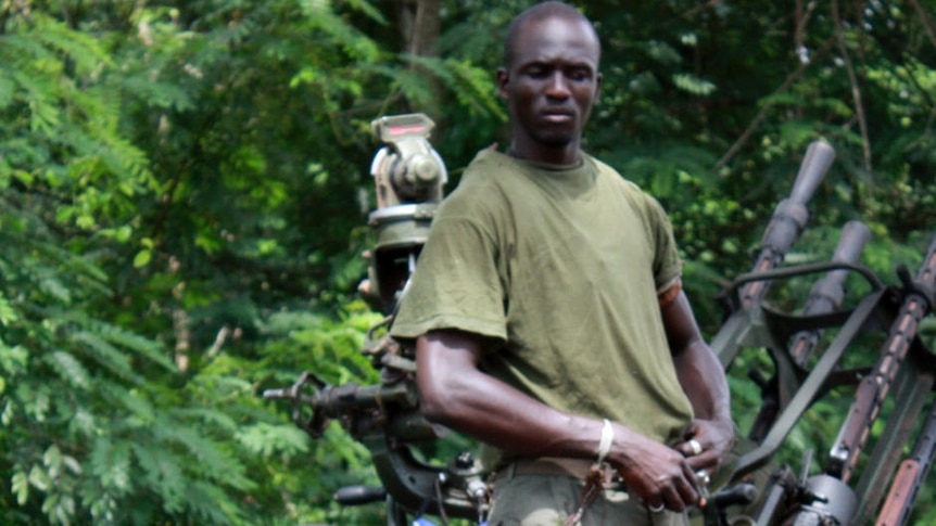 Members of Pro-Ouattara forces