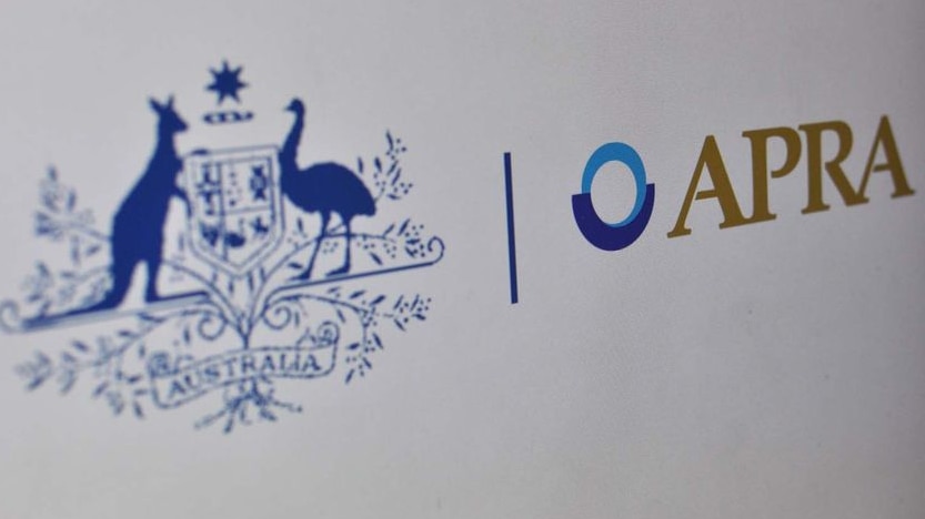 The logo of the Australian Prudential Regulation Authority (APRA) (ABC News)