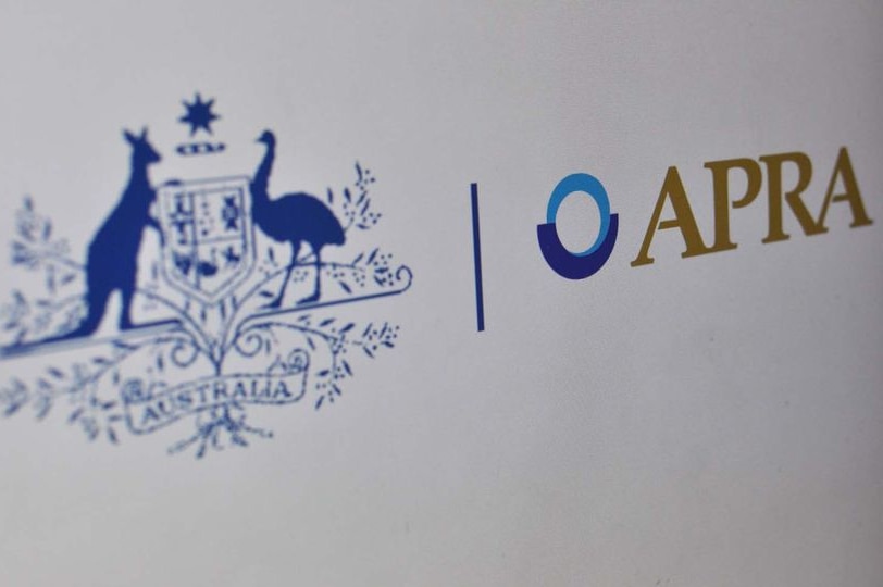 The logo of the Australian Prudential Regulation Authority (APRA) (ABC News)